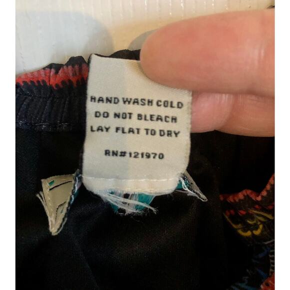 Flying Tomato Off Shoulder Tribal Boho Print Mini Dress Multicolor - Size Small - Picture 3 of 8